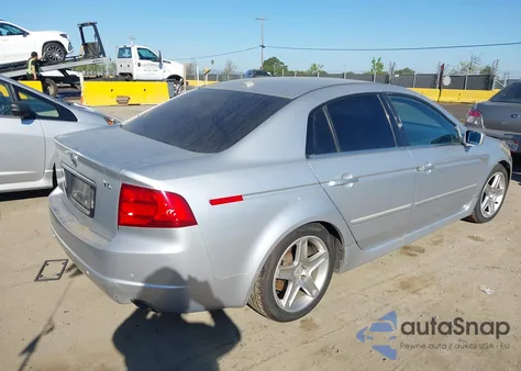 2005 Acura Tl из США, поврежденный, VIN 19UUA66245A040191